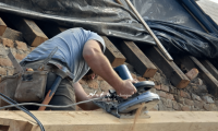 Un chantier au service de la charpente traditionnelle